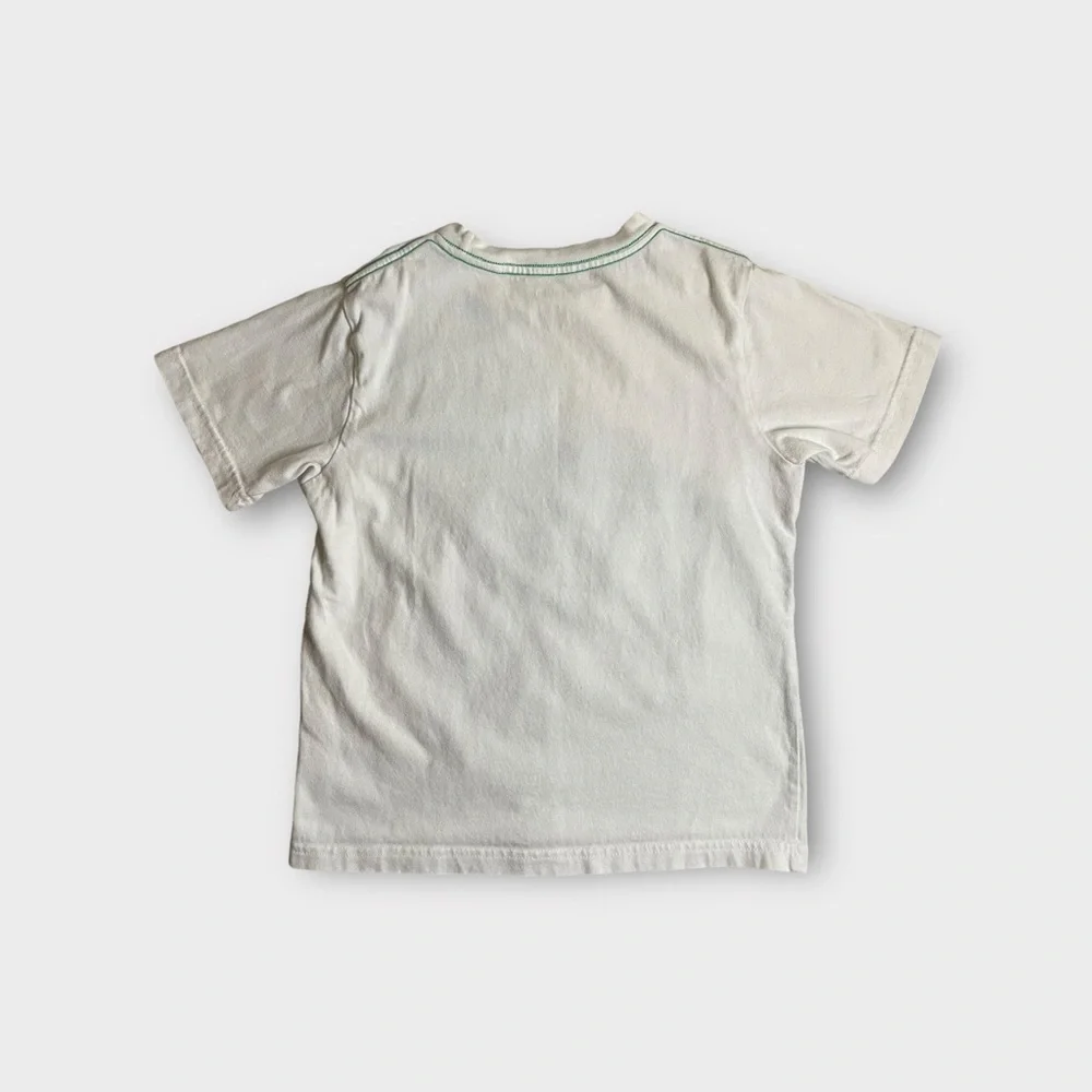 Gymboree Automobile On The Road Applique White Shirt